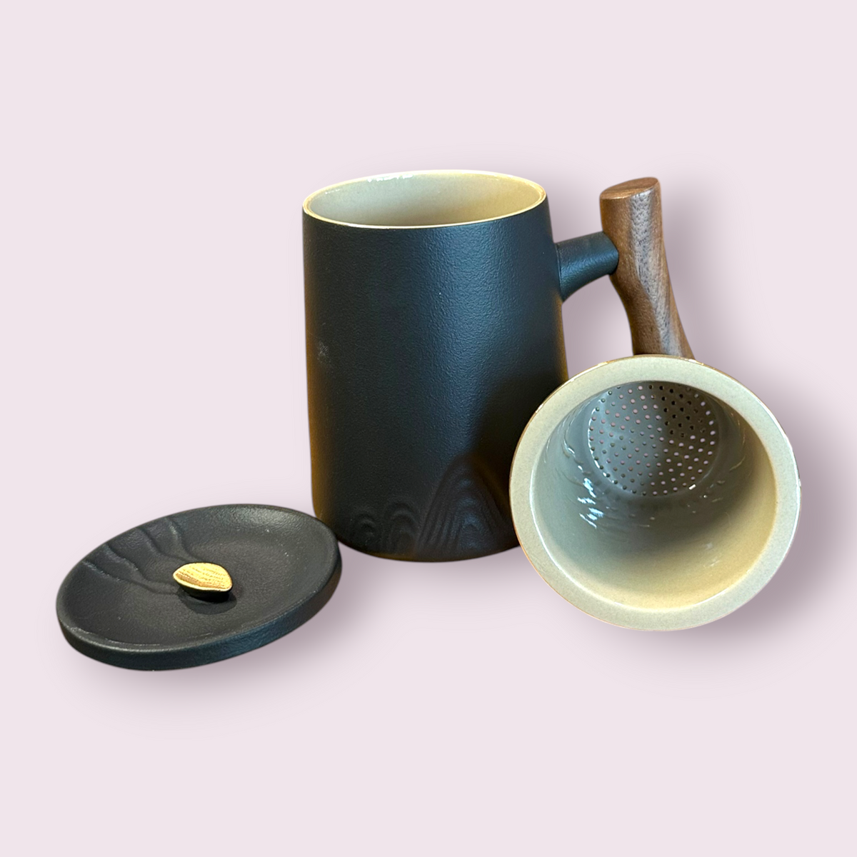 Mugs with Infuser and Lid - 12 fl.oz.