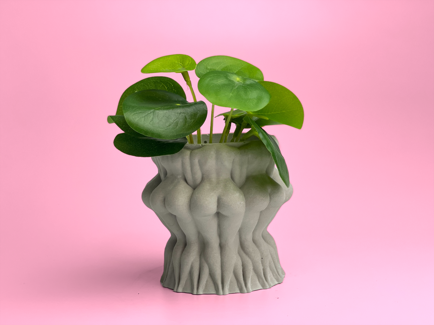 Female Body Planter, Nude Woman Small Planter, Succulent Pot