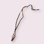 Hemp Hippie Necklace for Tumbled Stones - Empty Asst'd
