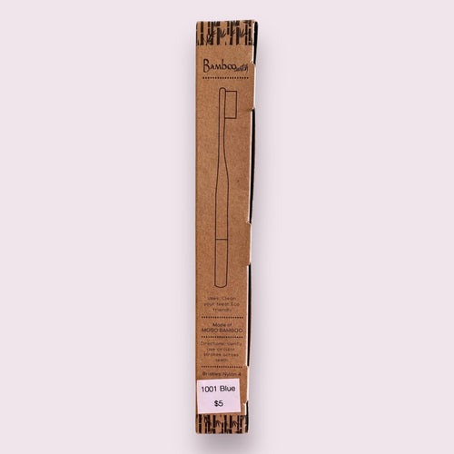 Adult Bamboo Toothbrush | Blue