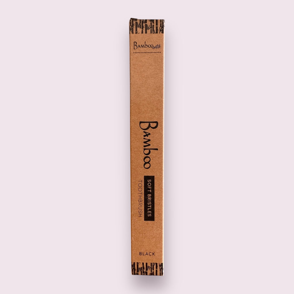 Adult Bamboo Toothbrush | Black