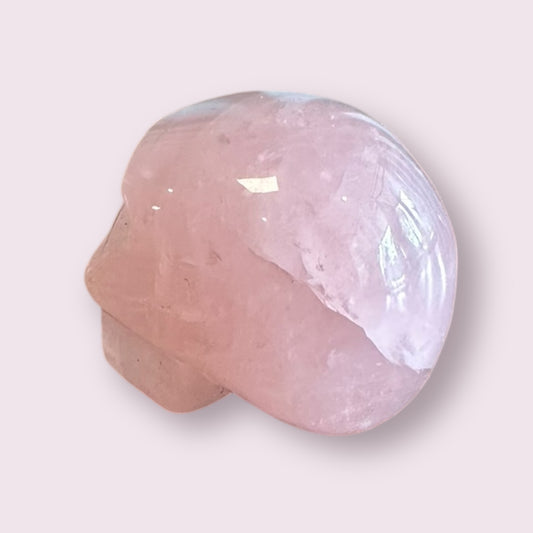 Rose Quartz Mini Skull 25-30mm