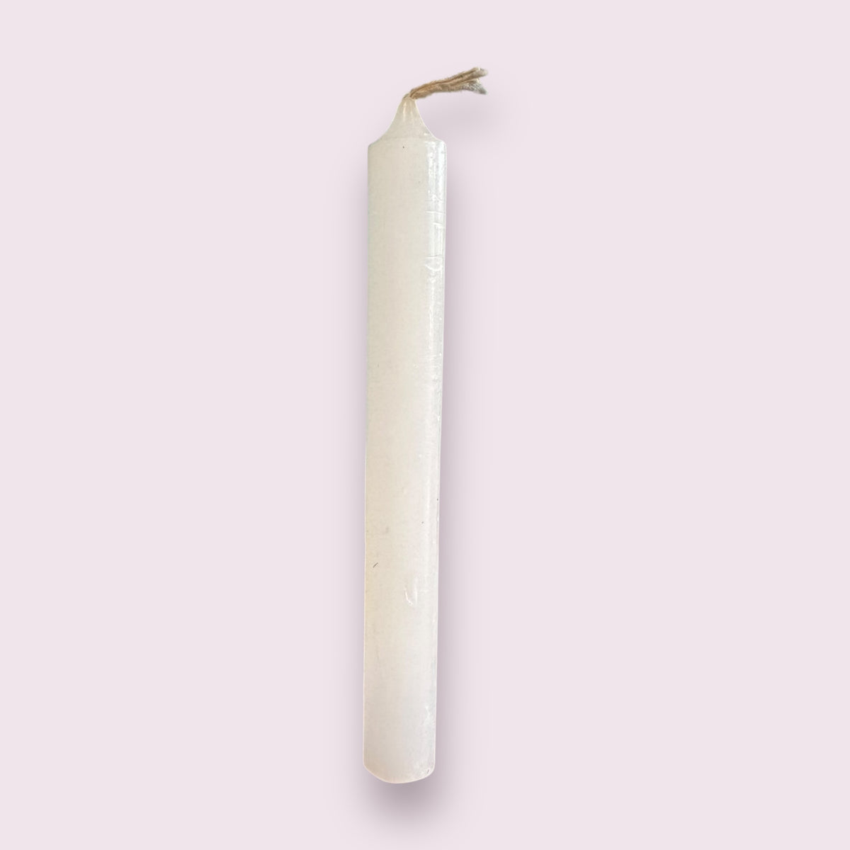 White Colored Spell Candles, Chime Candle 4 Inches