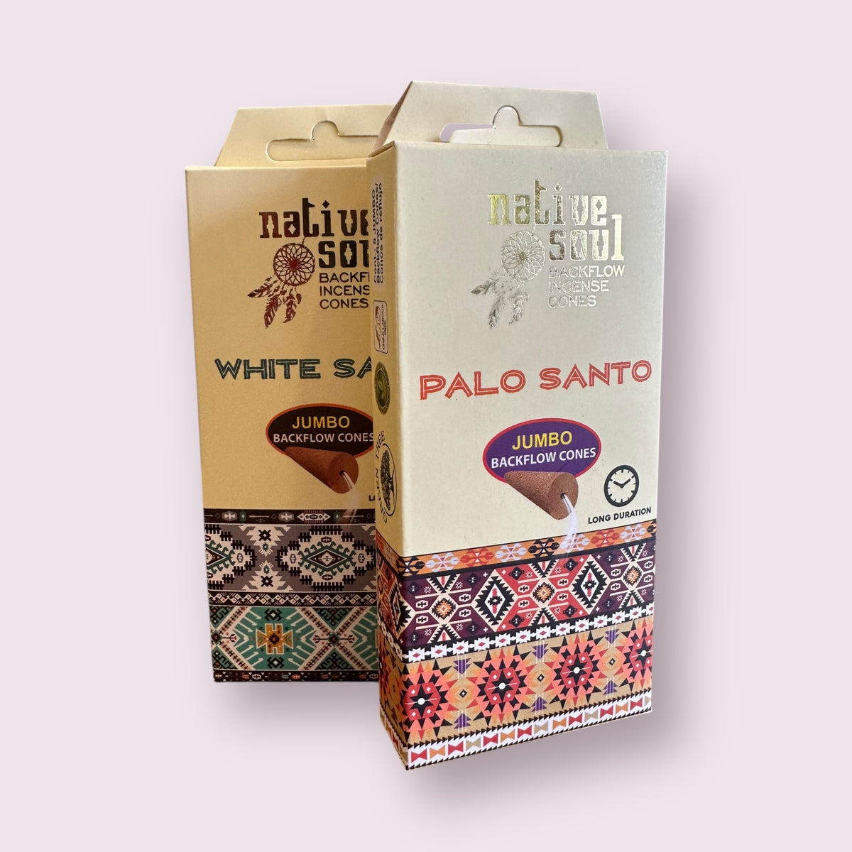 Native Soul Jumbo Backflow Cone Incense