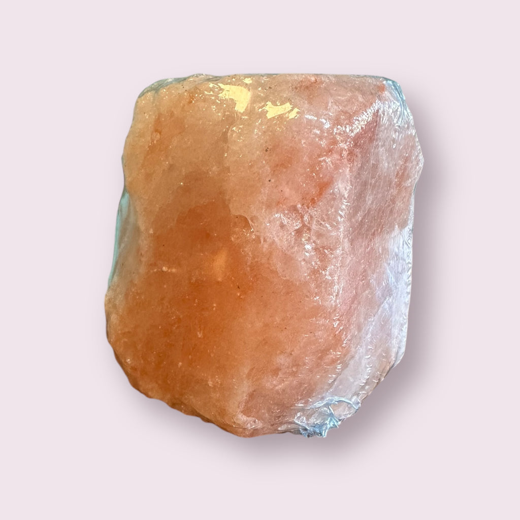 T-light Holder Rough Salt Lamp