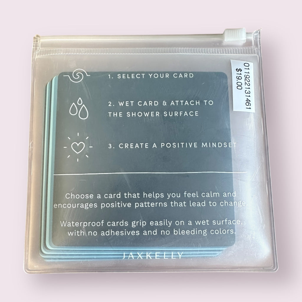 Shower Affirmation™ Cards - Anxiety