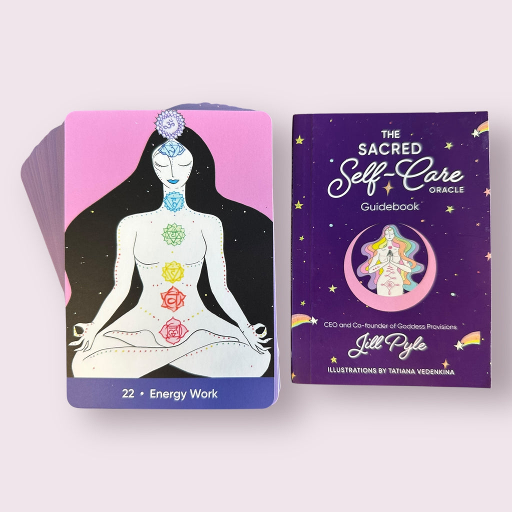Sacred Self-Care Oracle: A 55-Card Deck and Guidebook