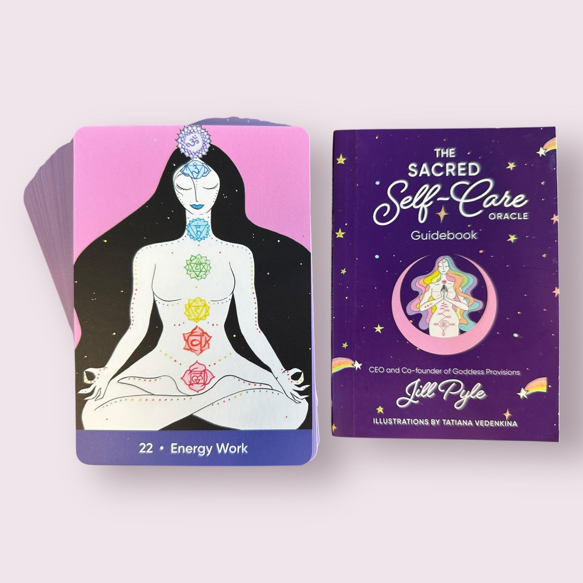 Sacred Self-Care Oracle: A 55-Card Deck and Guidebook