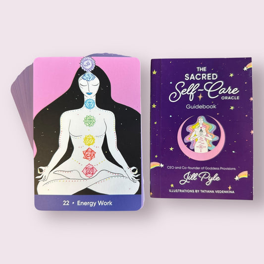 Sacred Self-Care Oracle: A 55-Card Deck and Guidebook