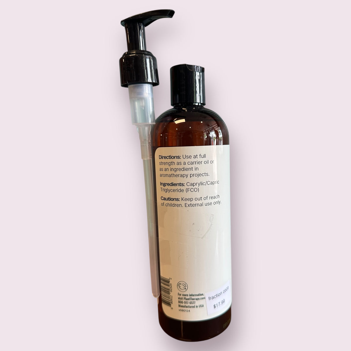 Fractionated Coconut Carrier Oil 16 oz