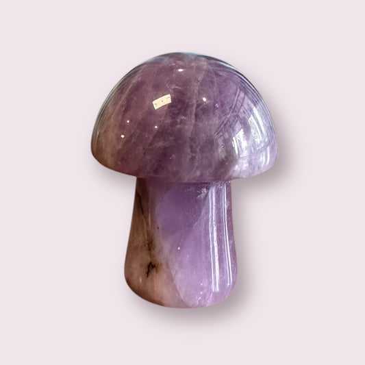 Amethyst Gemstone Mini Mushroom
