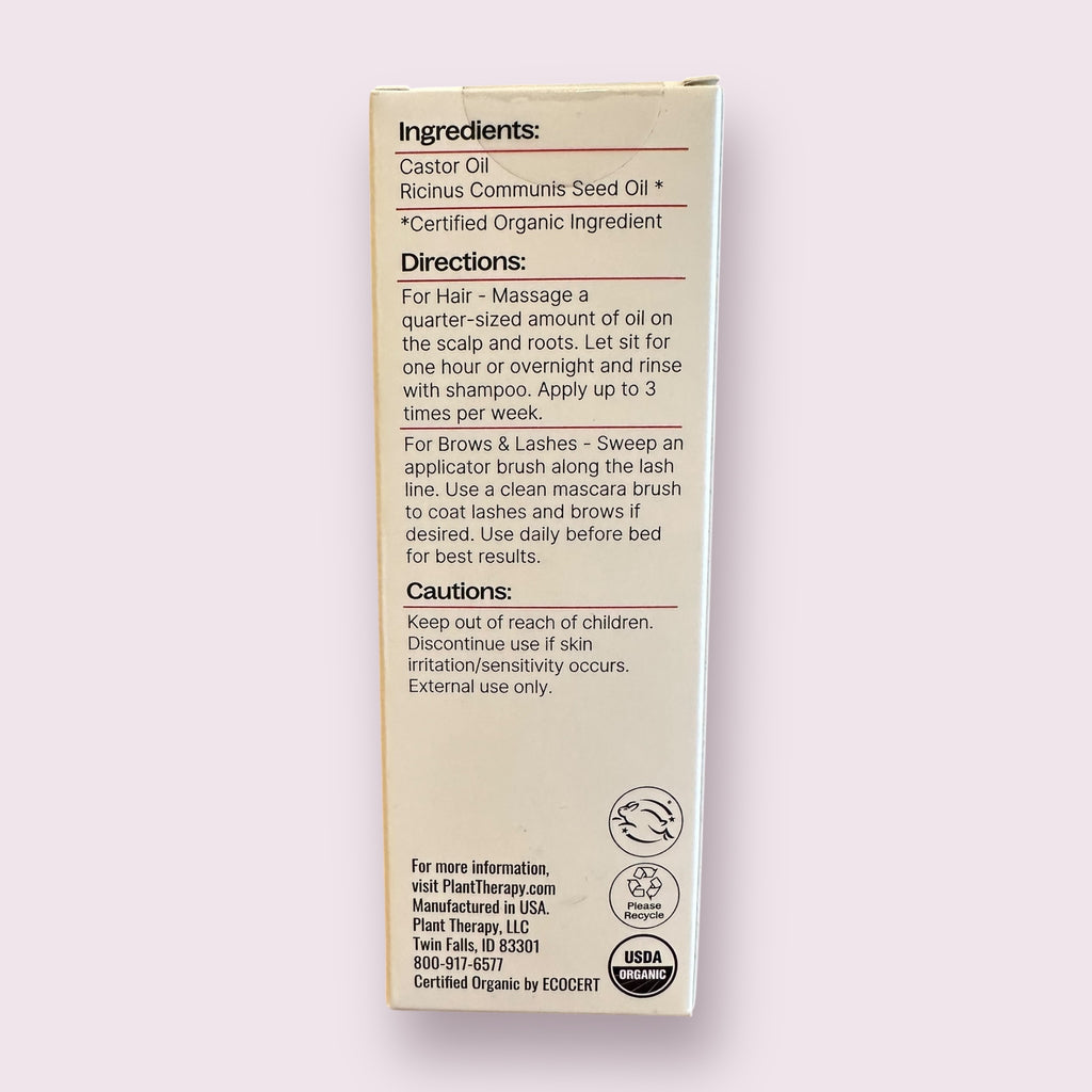 Organic Castor Oil 4 oz