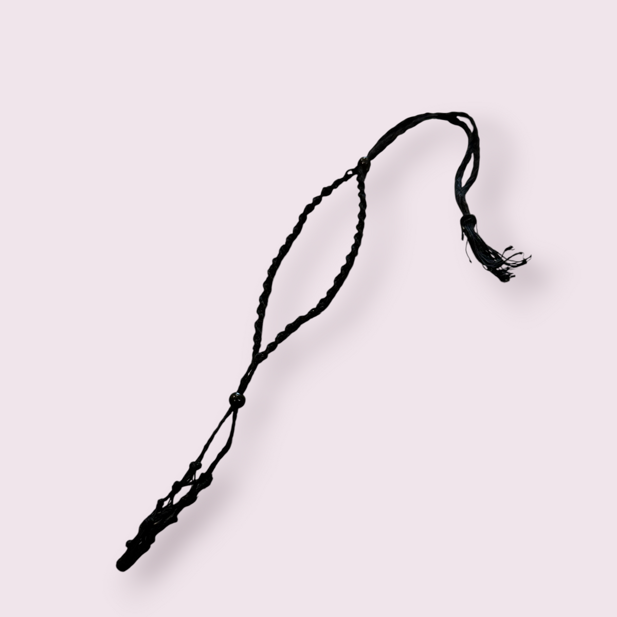 Hemp Hippie Necklace for Tumbled Stones - Empty Asst'd