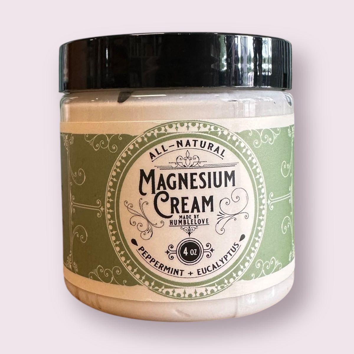Magnesium Cream - Peppermint + Eucalyptus 4 oz