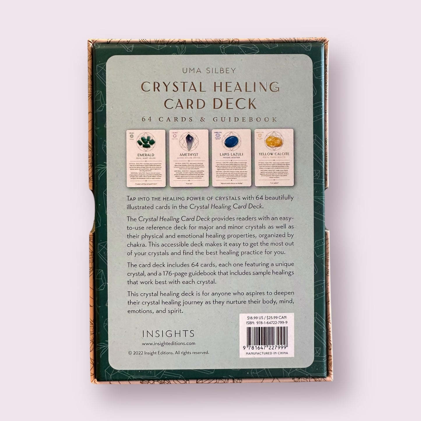 Crystal Healing Card Deck