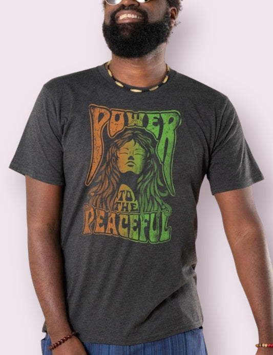 Power to the Peaceful Recycled T-Shirt