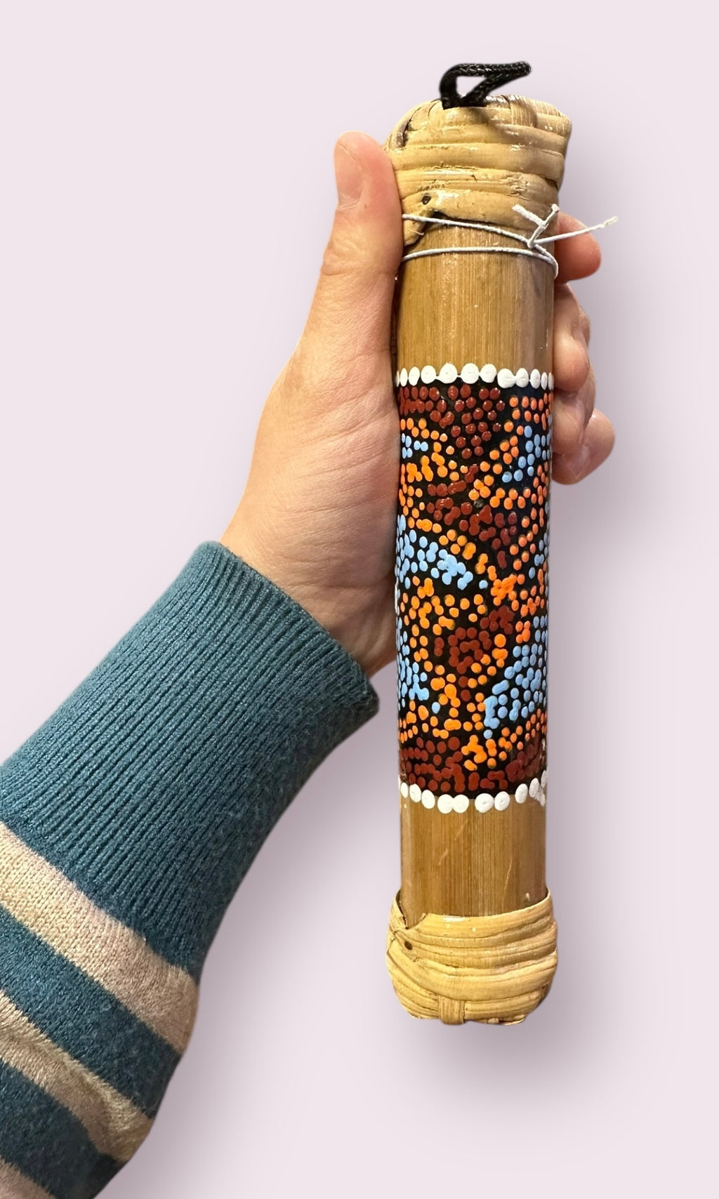 SMALL HAND PAINTED RAINSTICK