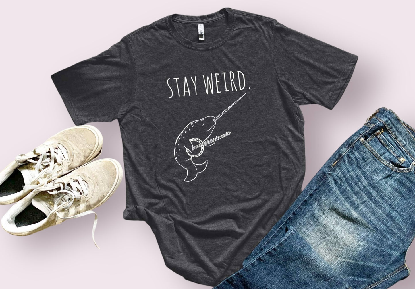 Stay Weird -  (Narwhal, Banjo, Beach)