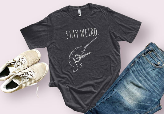 Stay Weird -  (Narwhal, Banjo, Beach)