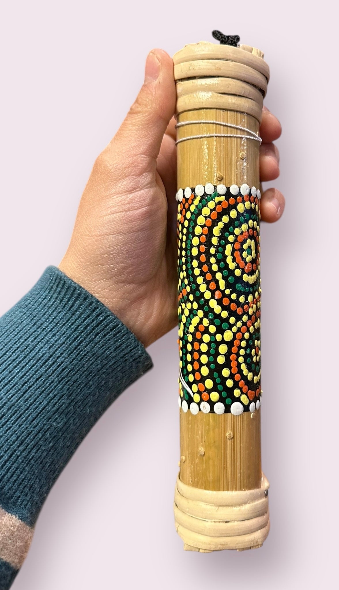 SMALL HAND PAINTED RAINSTICK