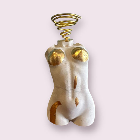 Woman Body Unique Air Plant Holder | Sculpture Torso