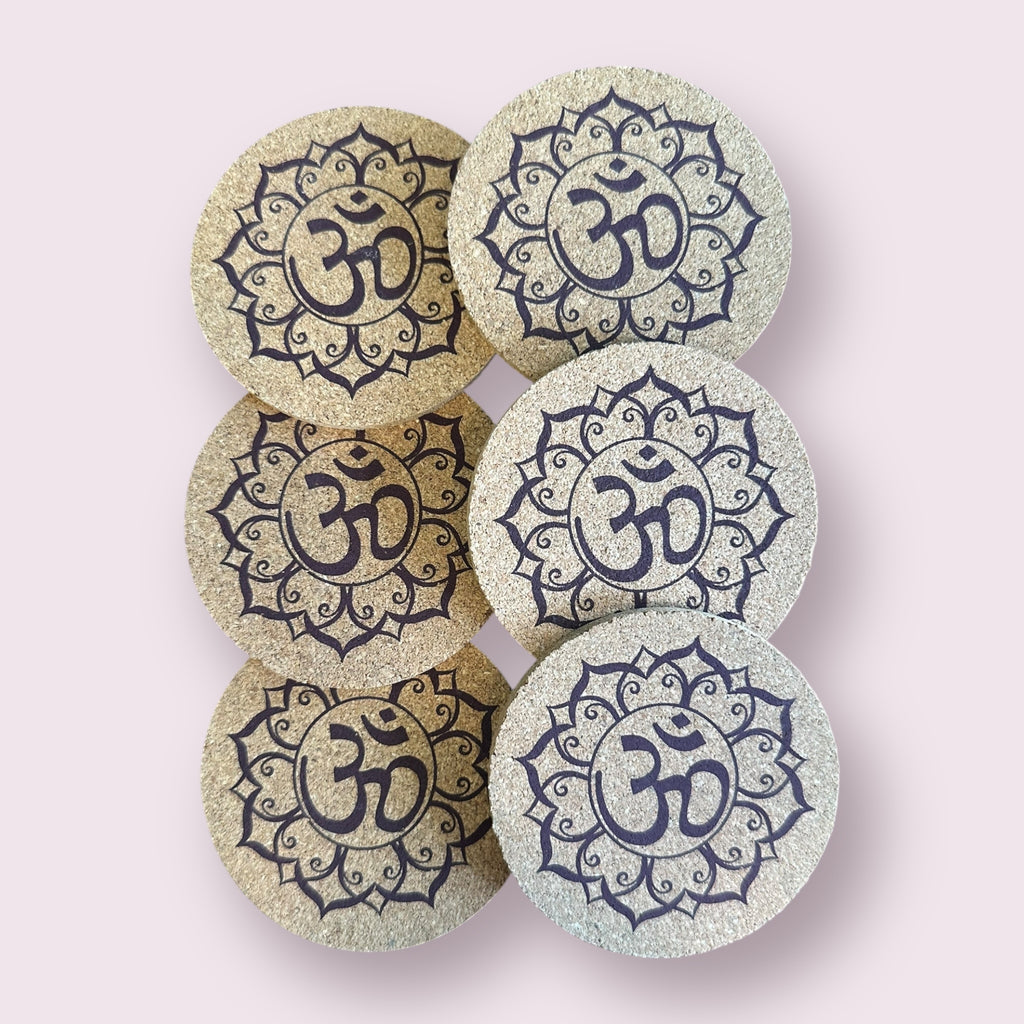 Om Coaster Set of 6