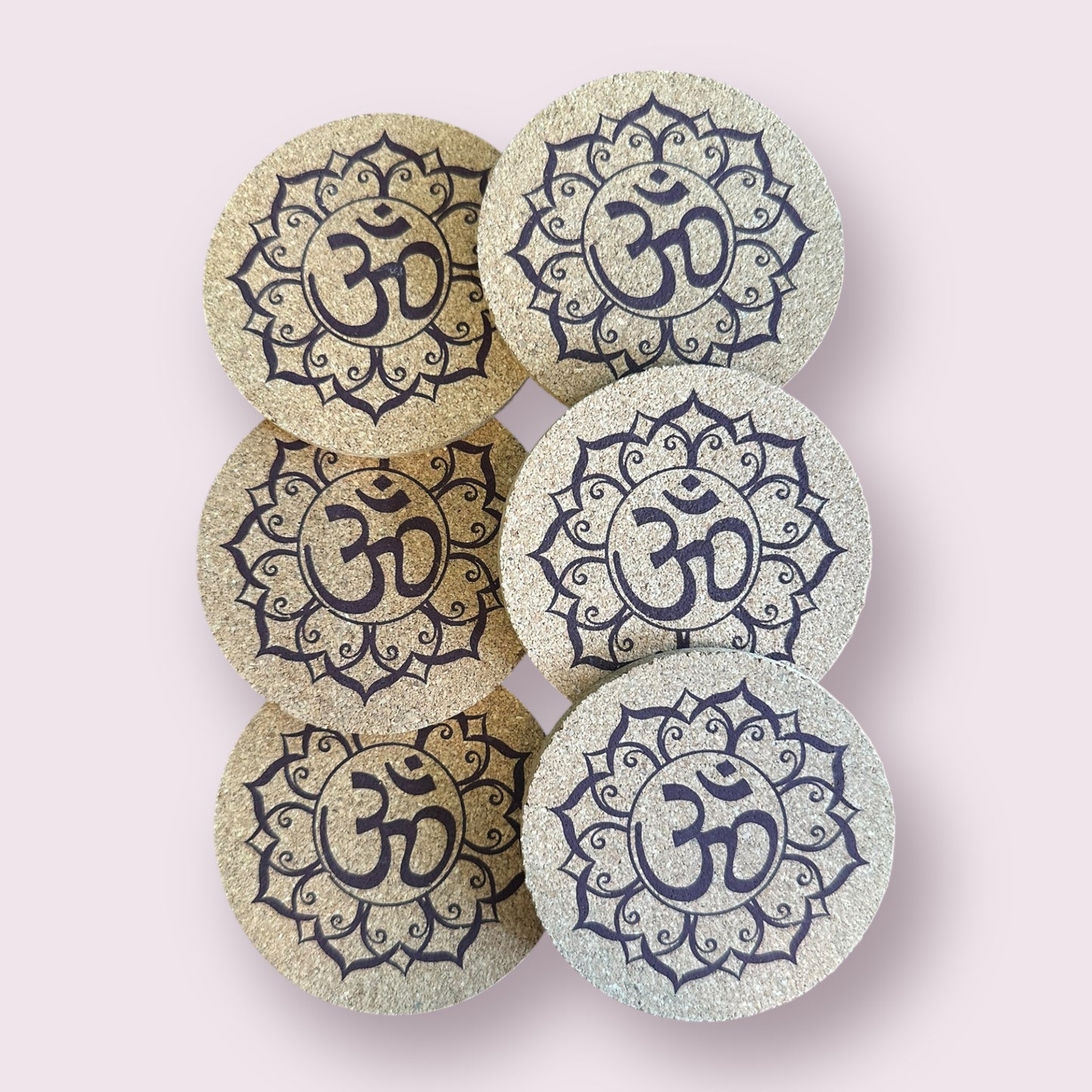 Om Coaster Set of 6