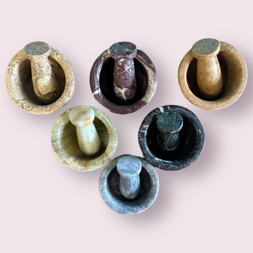 Marble Mortar & Pestel