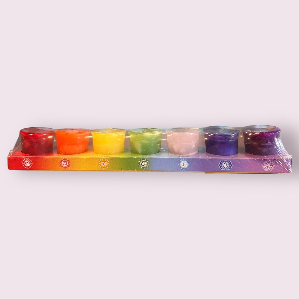 Chakra Votive Candles (Set of 7)