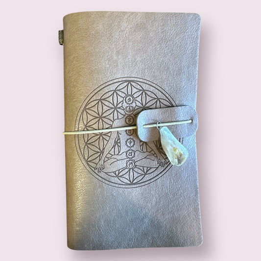 7 Chakra Esoteric crystal Journal 20x10cm