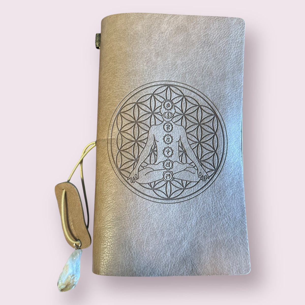 7 Chakra Esoteric crystal Journal 20x10cm