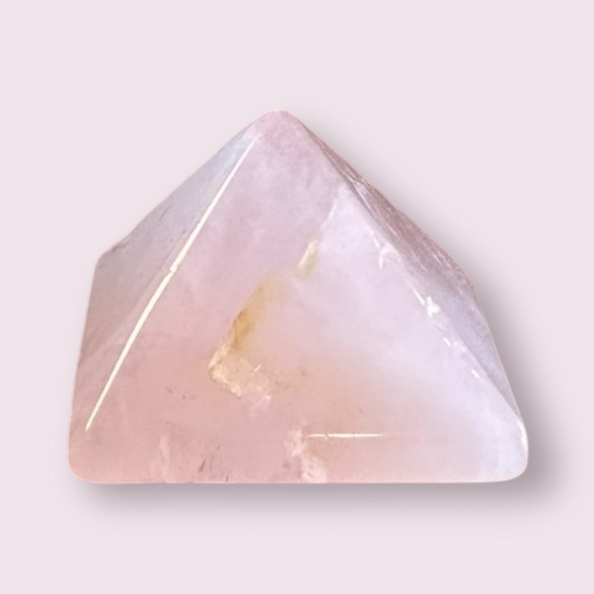 Rose Quartz Pyramid