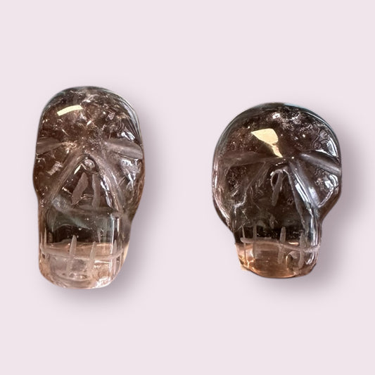 Smoky Quartz Mini Skull 25-30mm