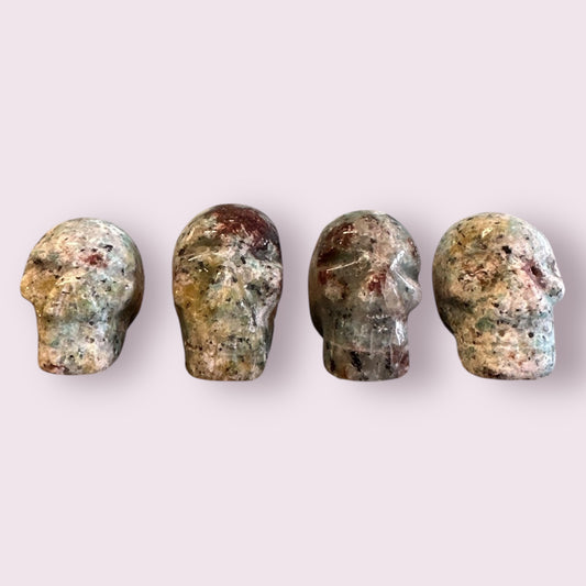 Amazonite Mini Skulls 25-30mm