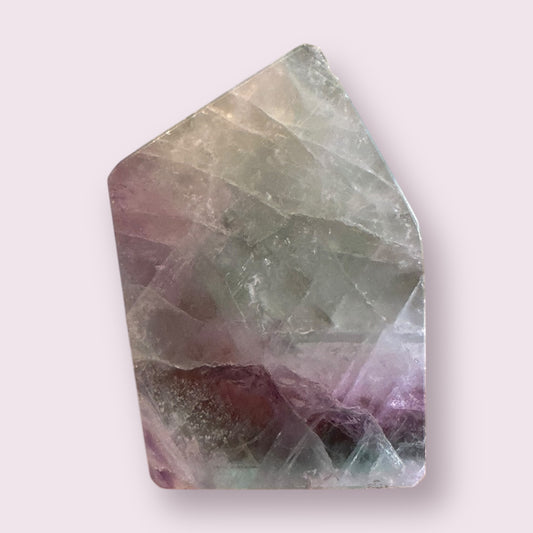 Fluorite Polished Slice Freeform 50-70 mm