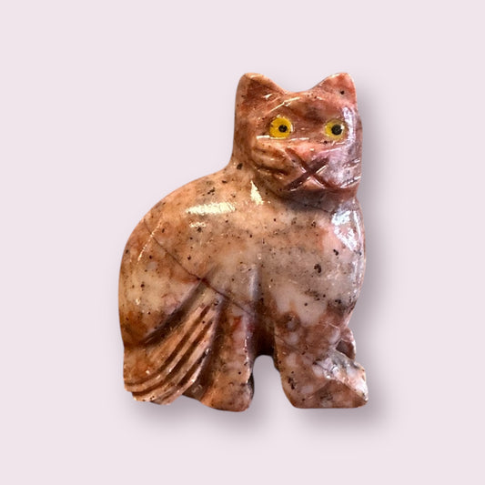 Cat Dolomite Spirit Animal 1.25-inch