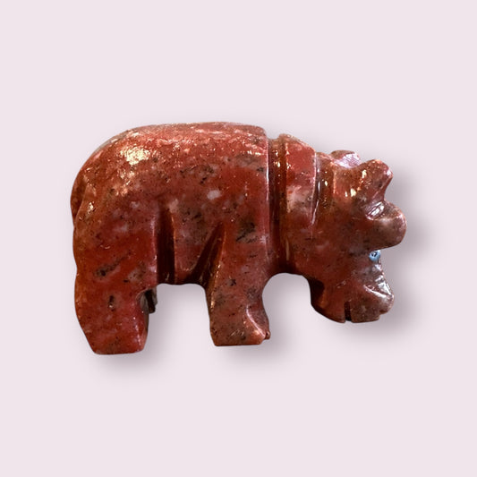 Spirit Animal 1.25-inch Hippo Dolomite