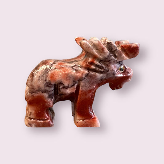 Spirit Animal 1.25-inch Moose Dolomite