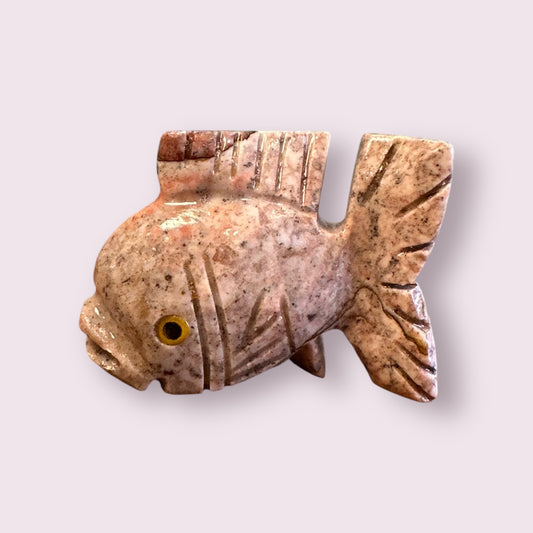 Fish Dolomite Spirit Animal 1.25-inch