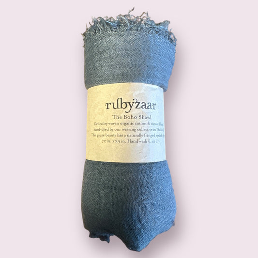 Boho Scarf - Charcoal