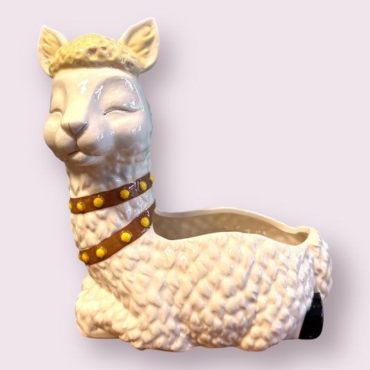 Alpaca Flower Pot