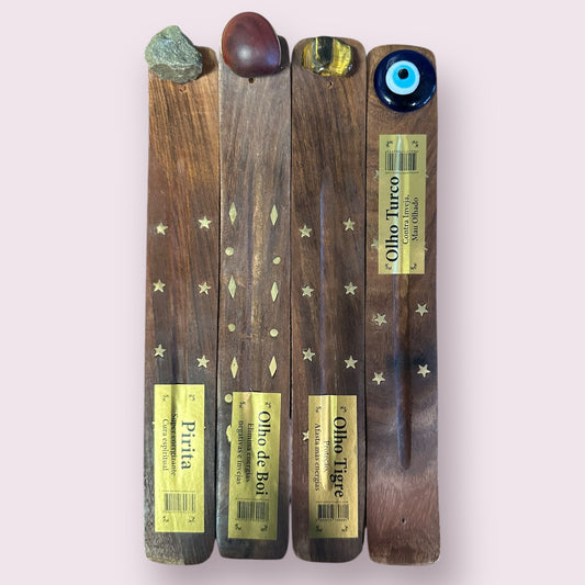 Brass Sacred Eye Incense Holder