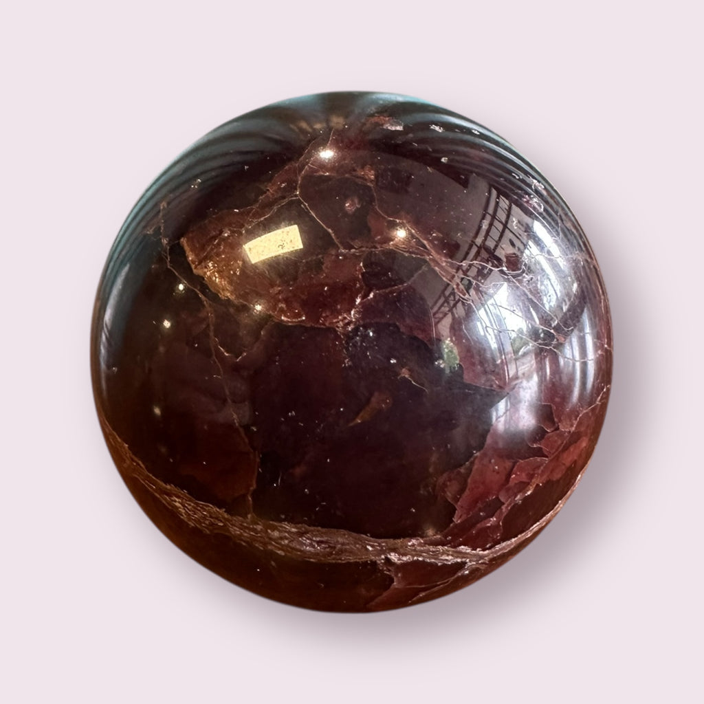 Star Garnet Sphere