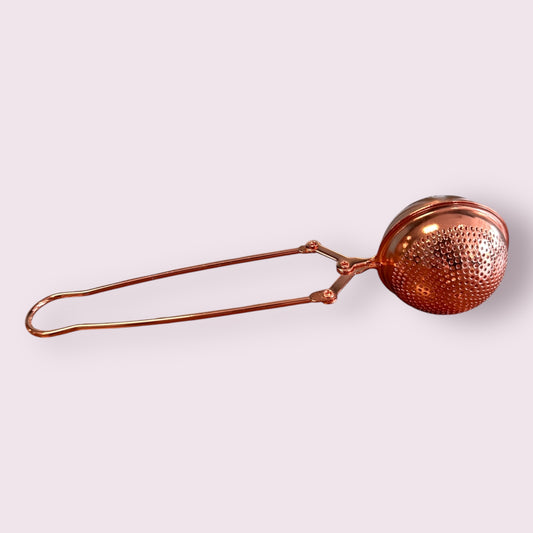 Stainless Steel Tea Strainer | Infuser: Rose Gold