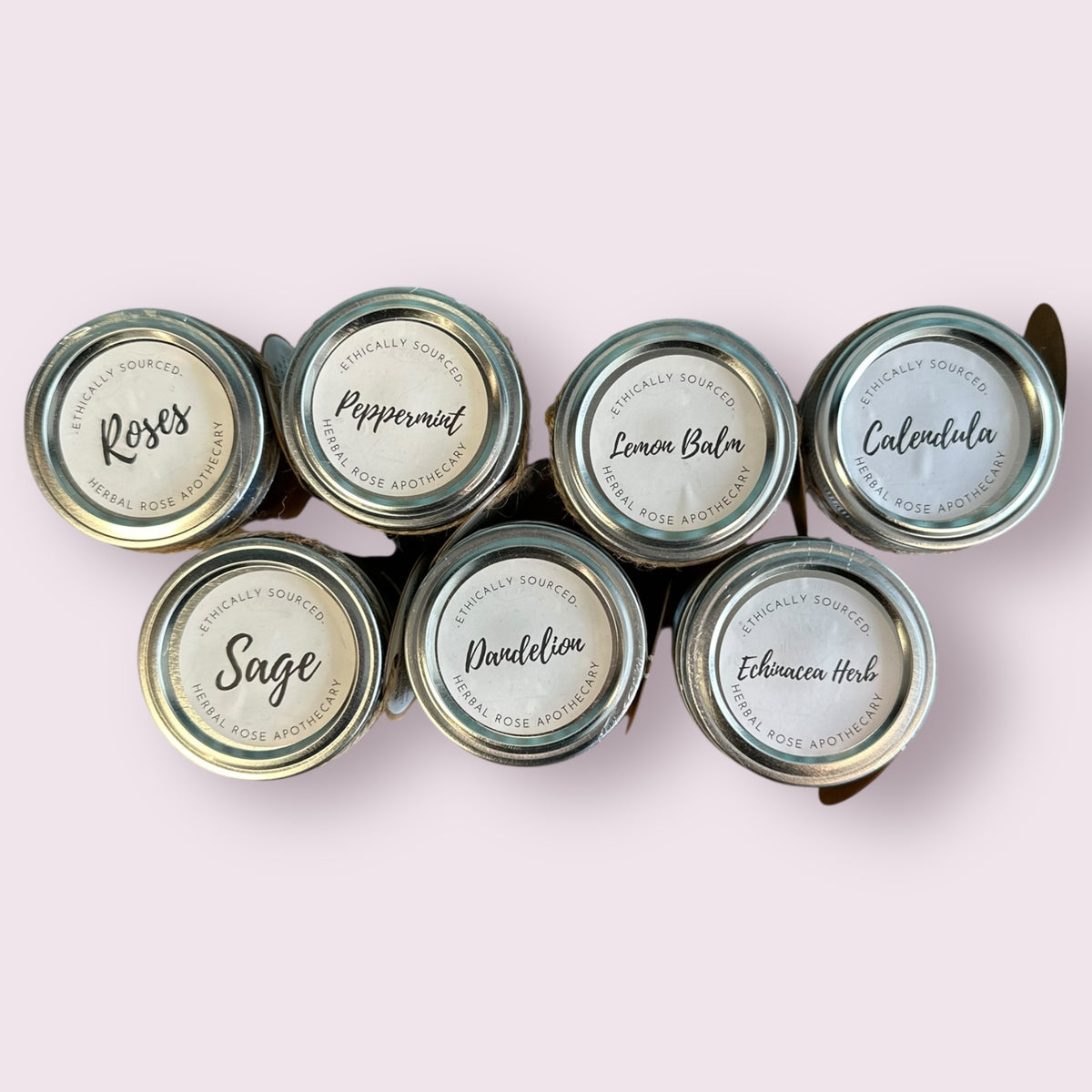 Dried Herb Jars