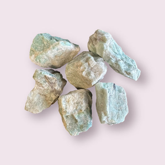 Amazonite Rough Crystals