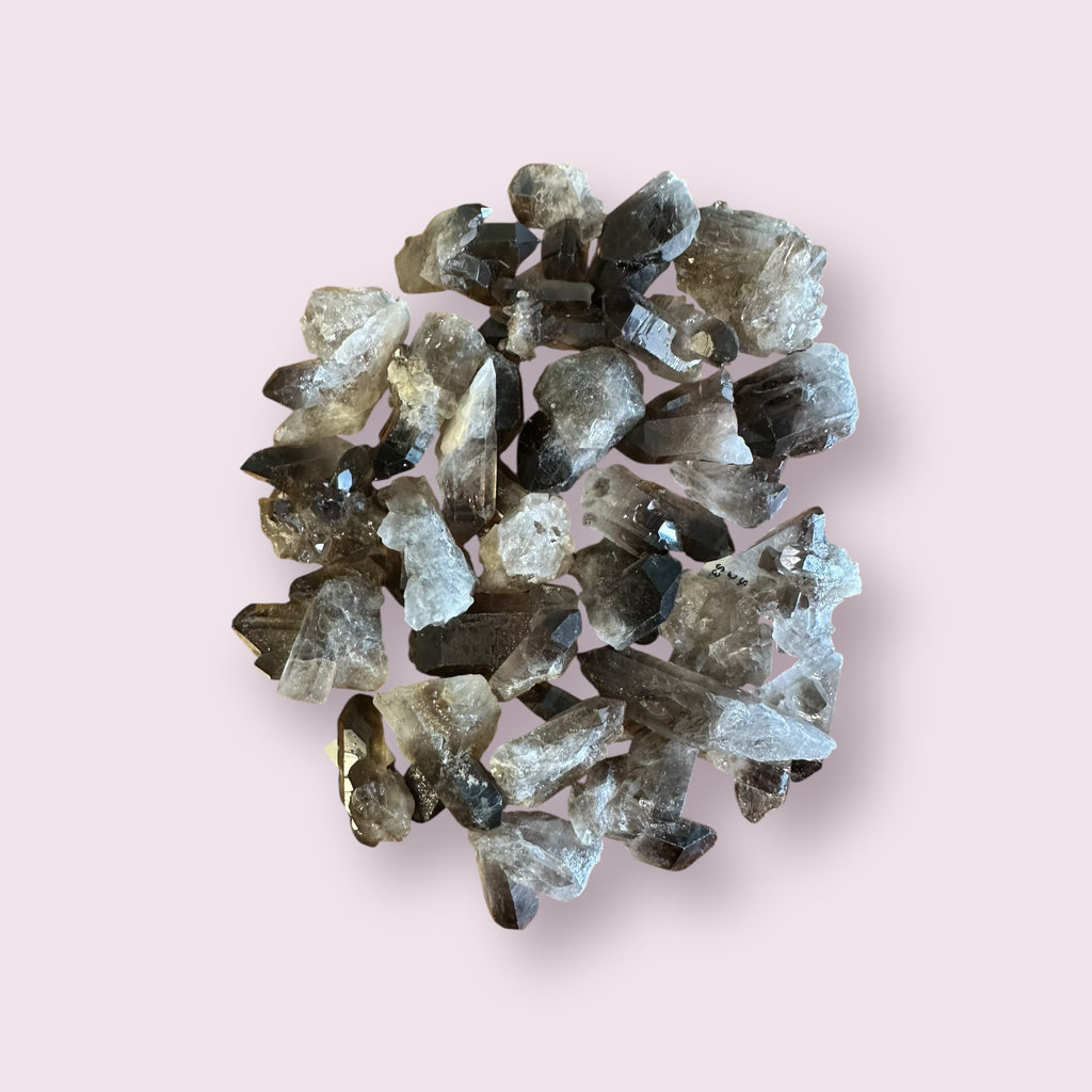 Smoky Quartz Clusters