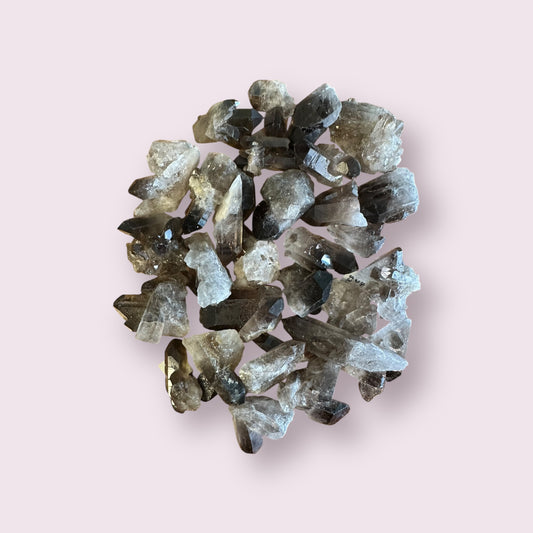 Smoky Quartz Clusters