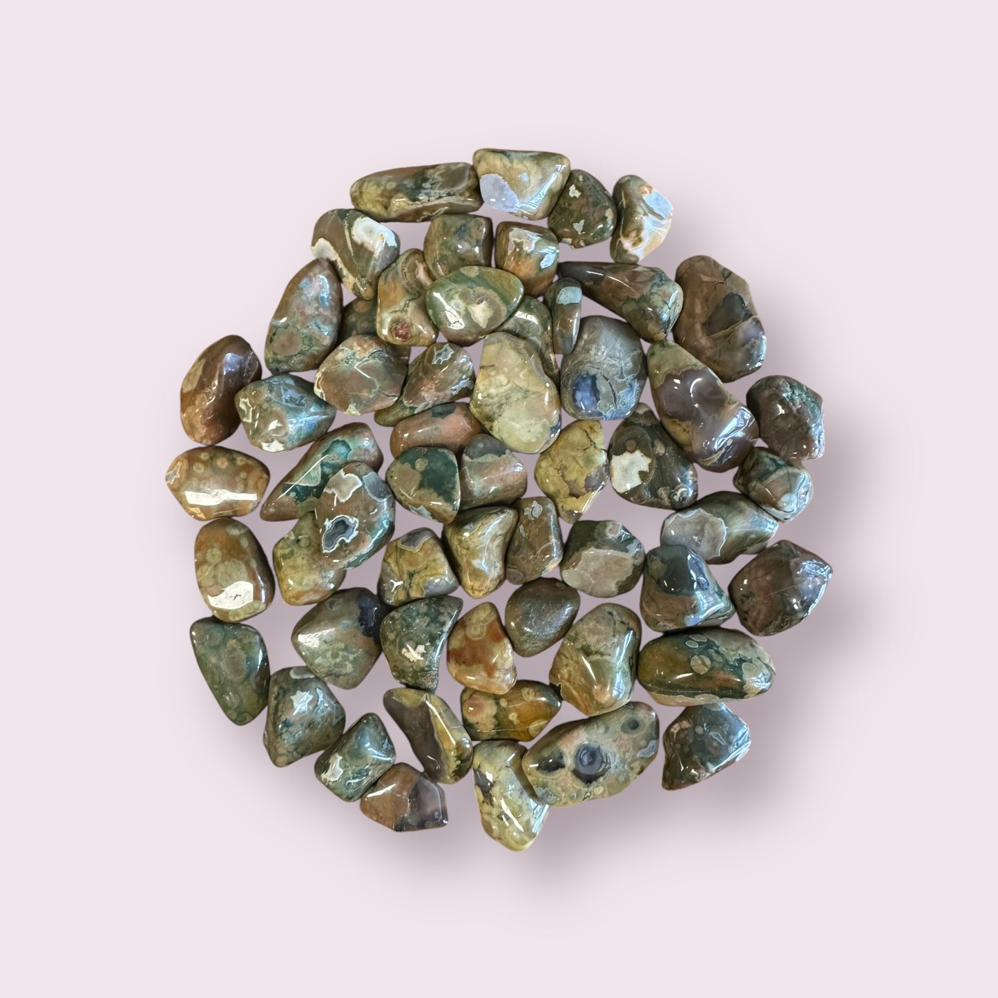 Rhyolite Jasper Tumbled