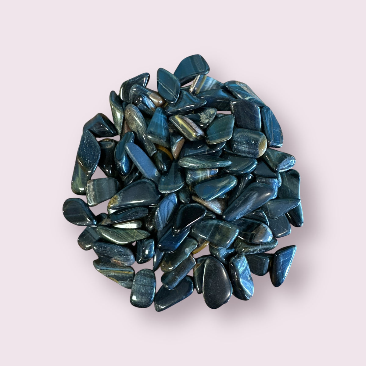 Blue Tigers Eye Tumbled